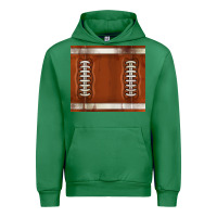 Emerald distressed american football pattern Urban Hoodie - TumblerDesignByShophia