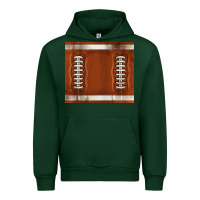Forest Green distressed american football pattern Urban Hoodie - TumblerDesignByShophia