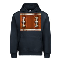Navy distressed american football pattern Urban Hoodie - TumblerDesignByShophia