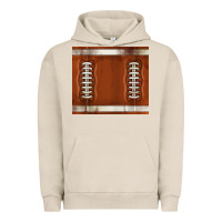 Pigment French Oak distressed american football pattern Urban Hoodie - TumblerDesignByShophia