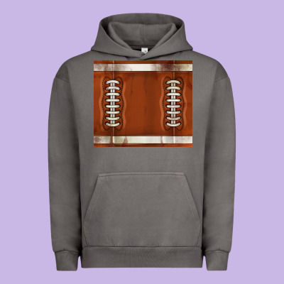 Distressed American Football Pattern Urban Hoodie Designed By Tumblerdesignbyshophia