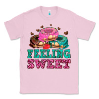 Bubblegum Pink feeling sweet donuts Classic Tee - AdoDesignShop