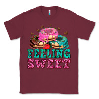 Burgundy feeling sweet donuts Classic Tee - AdoDesignShop