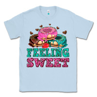 Dusty Blue feeling sweet donuts Classic Tee - AdoDesignShop
