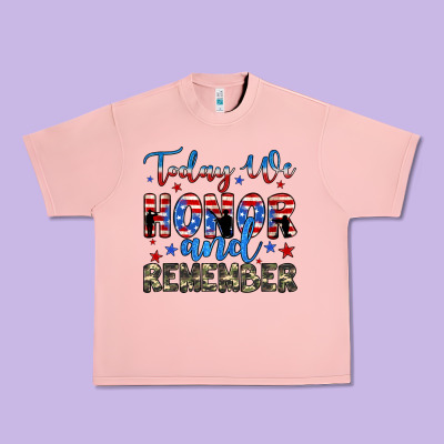 Today We Honor And Remember Urban Heavy Tee Designed By Jahusdesignshop