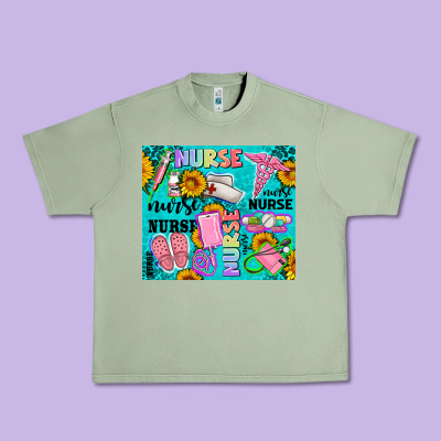 Western Nurse Urban Heavy Tee Designed By Adodesignshop