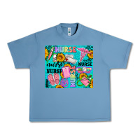 Pebble Blue western nurse Urban Heavy Tee - AdoDesignShop