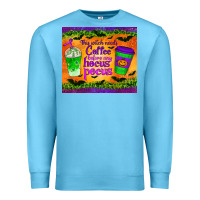 Ocean Blue this witch needs coffee before any hocus pocus tumbler Premium Sweatshirt - BundleAndBundleShop
