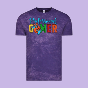 Professional Gamer Vintage Tee Designed By Jahusdesignshop