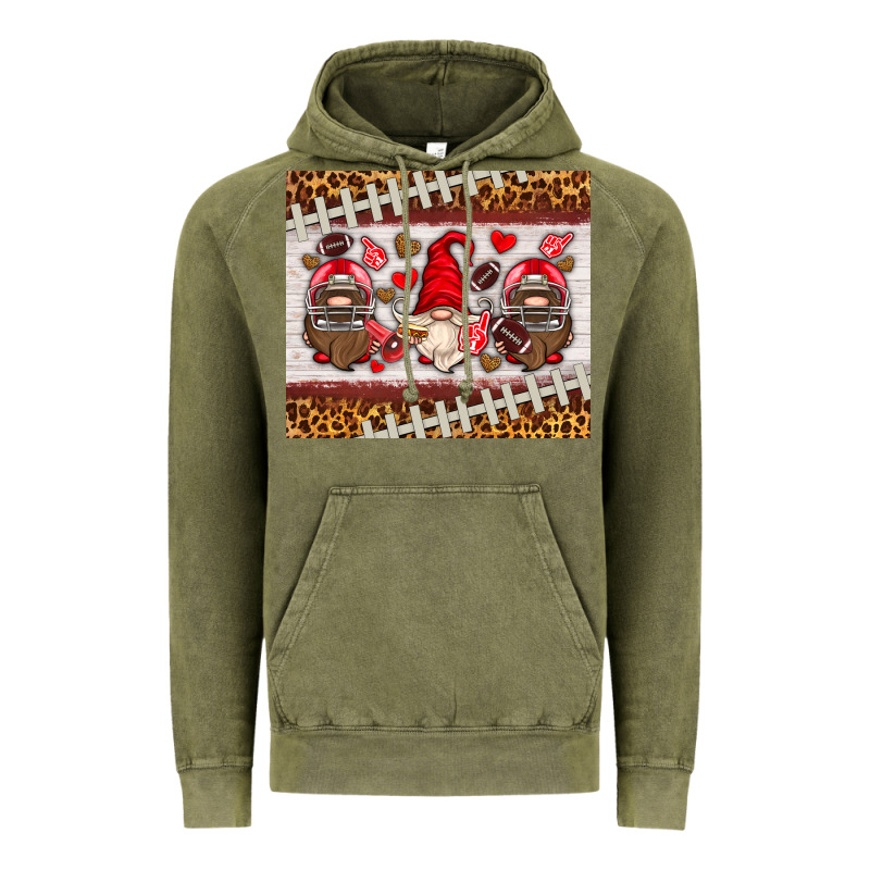 American Football Gnome Vintage Hoodie by HRA Design Shop | Teevron