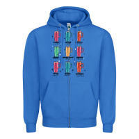 True Royal coffee thermos Zipper Hoodie - MaliasSmallBusiness
