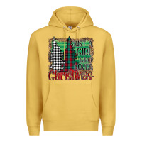Antique Gold Womens Just a Girl Who Loves Christmas Funny Premium Hoodie - Bettercallsaul