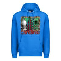 True Royal Womens Just a Girl Who Loves Christmas Funny Premium Hoodie - Bettercallsaul