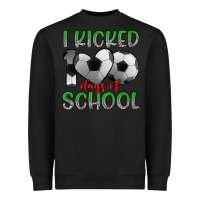 Black i kicked 100 days of school Heavyweight Sweatshirt - Artiststas