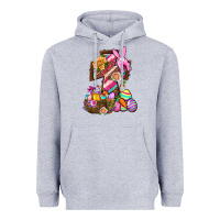 Heather Grey He Is Risen Heavyweight Hoodie - BundleAndBundleShop
