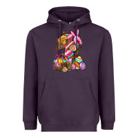 Plum He Is Risen Heavyweight Hoodie - BundleAndBundleShop