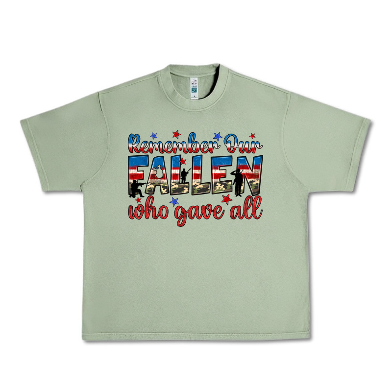Remember Our Fallen Who Gave All Urban Heavy Tee by JahusDesignShop | Teevron