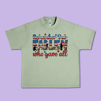 Remember Our Fallen Who Gave All Urban Heavy Tee Designed By Jahusdesignshop