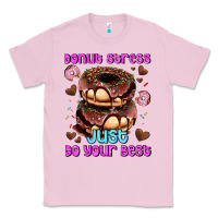 Bubblegum Pink donut stress just do your best Classic Tee - AdoDesignShop