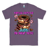 Lavender donut stress just do your best Classic Tee - AdoDesignShop