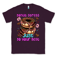 Plum donut stress just do your best Classic Tee - AdoDesignShop