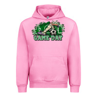 Fuchsia Pink Game day soccer Urban Hoodie - HowdyJamesFarm