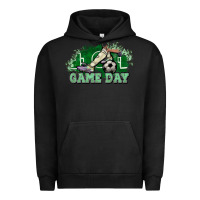 Pigment Black Game day soccer Urban Hoodie - HowdyJamesFarm