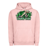 Pigment Salmon Game day soccer Urban Hoodie - HowdyJamesFarm