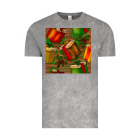 Christmas Gift Box Seamless Pattern Vintage Tee | Teevron