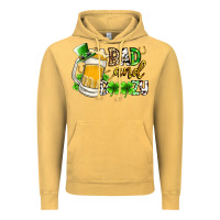 Vintage Mustard bad and boozy Vintage Hoodie - RacoonDesign