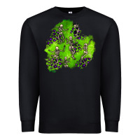 Black halloween patch 3 Premium Sweatshirt - BundleAndBundleShop