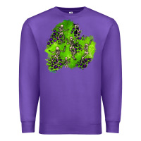Purple halloween patch 3 Premium Sweatshirt - BundleAndBundleShop