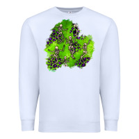 White halloween patch 3 Premium Sweatshirt - BundleAndBundleShop