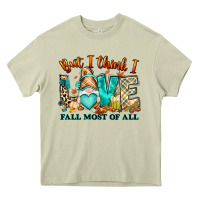 Mossy But i think i love Fall most of all gnome Heavy Core Tee - RanaPortraitStore