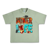 Oil Green miner life Urban Heavy Tee - AdoDesignShop
