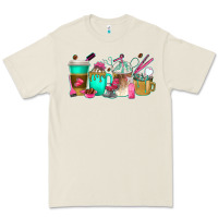 Bone hair hustler coffee cups Premium Tee - texasbilliewilder