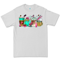 Dove Grey hair hustler coffee cups Premium Tee - texasbilliewilder