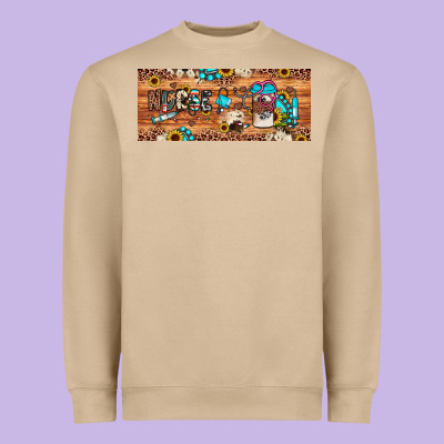 Nurse Heavyweight Sweatshirt Designed By Jahusdesignshop