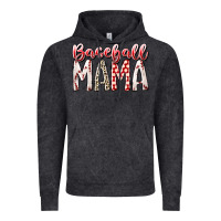 Vintage Black baseball  mama Vintage Hoodie - RacoonDesign