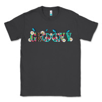 Smoke groovy with peace  sign flowers Classic Tee - Artiststas