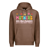 Chestnut mothers are like flowers Premium Hoodie - JahusDesignShop