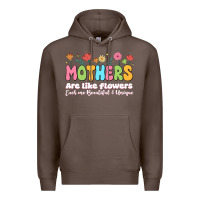 Coffee mothers are like flowers Premium Hoodie - JahusDesignShop