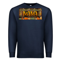 Navy mama license plate Premium Sweatshirt - BundleAndBundleShop