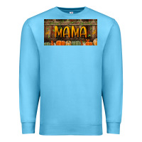 Ocean Blue mama license plate Premium Sweatshirt - BundleAndBundleShop
