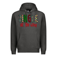Charcoal Heather jingle all the way Premium Hoodie - Bettercallsaul