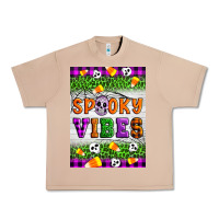 Burro Halloween Spooky Vibes Urban Heavy Tee - Artiststas