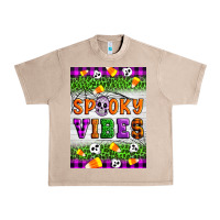 French Oak Halloween Spooky Vibes Urban Heavy Tee - Artiststas