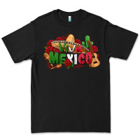 Black viva mexico Premium Tee - Zillion Design Studio