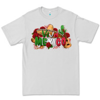 Dove Grey viva mexico Premium Tee - Zillion Design Studio
