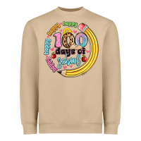 Mushroom happy 100 days of school Heavyweight Sweatshirt - Artiststas